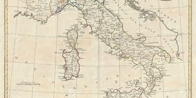Mappa dell'Italia antica